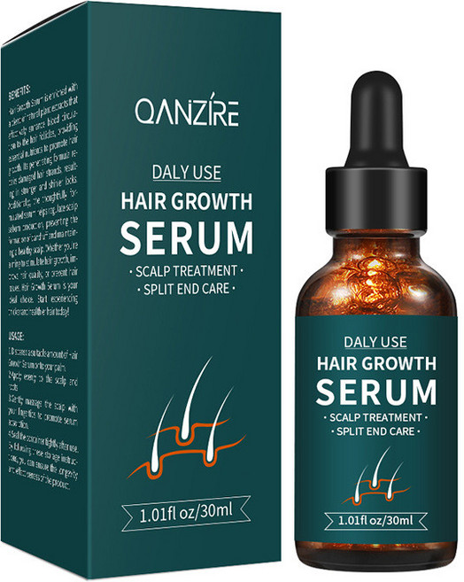 QANZIRE 養髮護髮液, 1個, 買即默認免責聲明且需承擔責任）