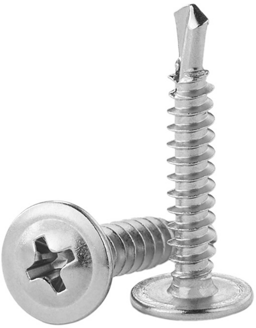 코잘 스텐410 와샤머리 철판 직결피스 5종 16-50mm, 100개