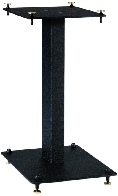 響樂視聽 單柱HI-FI專業喇叭架45cm SP-021M 穩固支撐 提升音質 享受純粹音樂體驗, 波紋黑, 1套