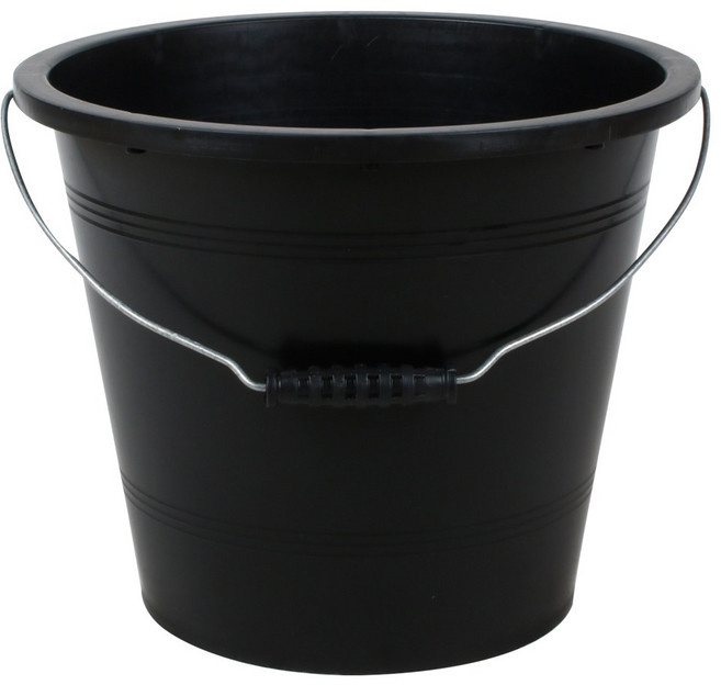 카시안 바게스 GD 플라스틱 다용도 양동이 바케스 물통, 흑, 1개