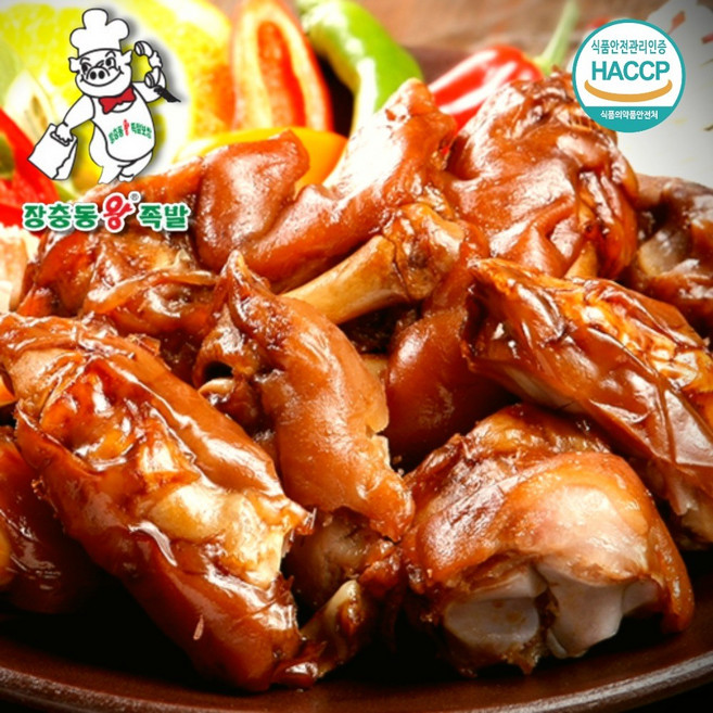 장충동 왕족발 쫄깃한 미니족발 편의점 미니족 300g, 1개