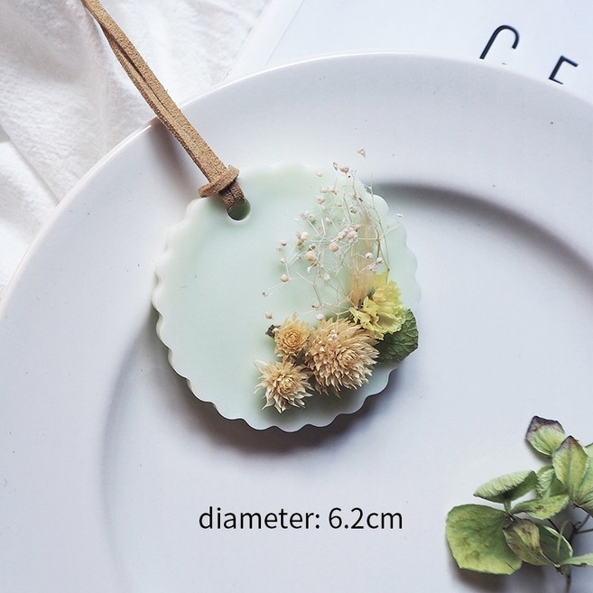 식물꽃캔들왁스향기양초웨딩홈데코 아로마캔들왁스낭만휴식생일선물, 라운드 1, 1개