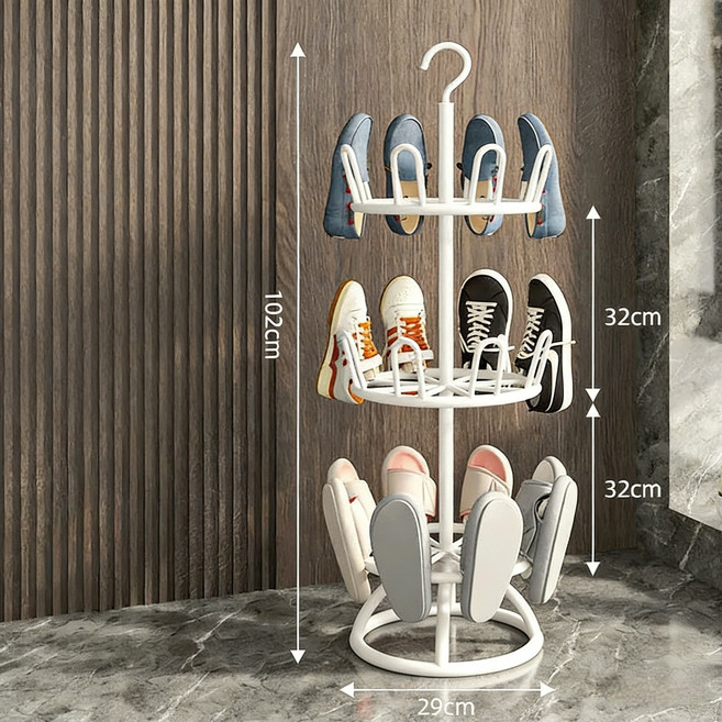신발 운동화 신발 건조걸이 신발걸이 대용량 걸이형, 흰색