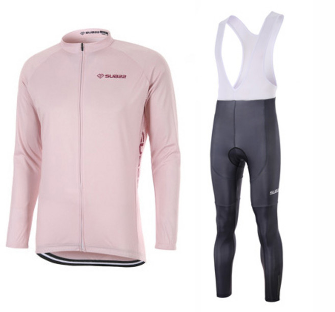 서브22 남자 사이클복 자전거 의류 상하 세트 핑크