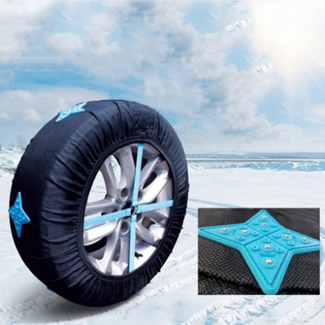 딜온 스파이크 패브릭 스노우 체인 235/40 R17 전용 4호, 1개