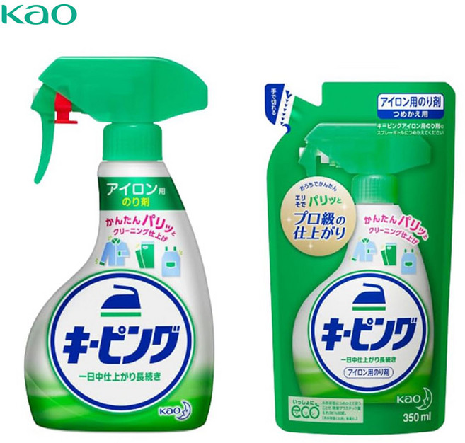 카오 다리미 다림풀 키핑 핸디 스프레이 400ml + 리필 350ml, 1개