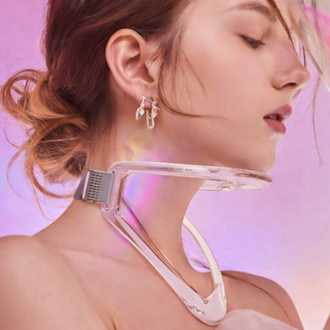 드루프 바른자세 거북목 목보호 넥키퍼, 1개