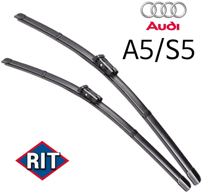 RIT 아우디 A5 S5 RS5 와이퍼 전면세트 2009년~현재 (8TA 8T3 8F7 F5)