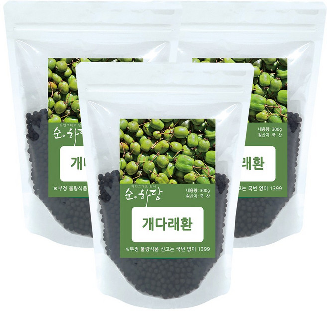 순하당 국산 개다래환 (목천료), 300g, 3개