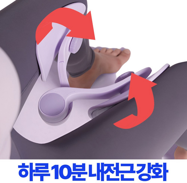 리누아 뷰티라인 케겔 운동기구 요실금 내전근 운동, 보라 퍼플색