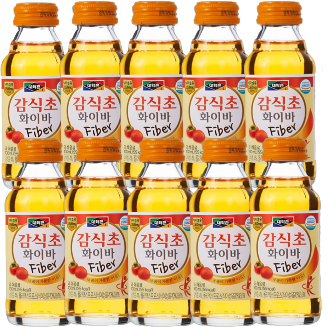 대학촌 감식초 화이바 병음료 100ml 10개