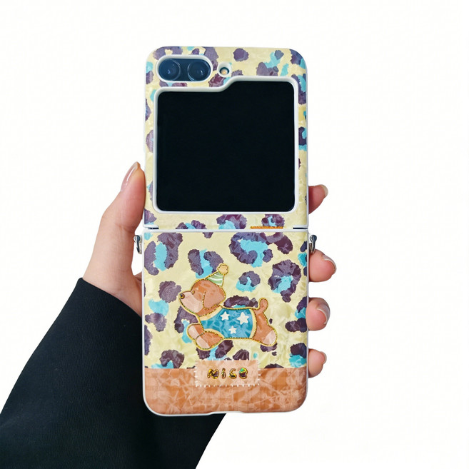 얌코 휴대폰케이스 갤럭시 z플립5 z플립6 z플립7 맥세이프 낙상 방지 핸드폰케이스 닥스훈트