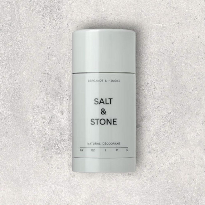 SALT & STONE 體香膏 檀香岩蘭草, 1個, 檜木佛手柑