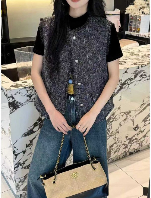 女款無袖馬甲背心