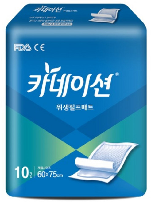 카네이션 위생깔개매트(펄프) 2팩/5팩/10팩, 대형, 10개입, 10팩
