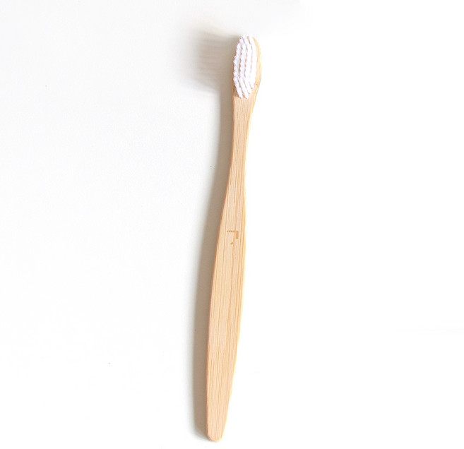 장수 대나무칫솔 세트 무지 아동용 부드러운 미세모 나무칫솔, 20개, 1세트