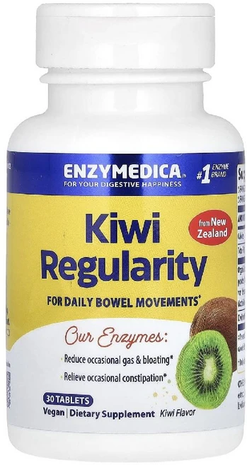 엔자이메디카 키위 레귤러리티 효소 600mg 30정, 1개 - 쿠팡