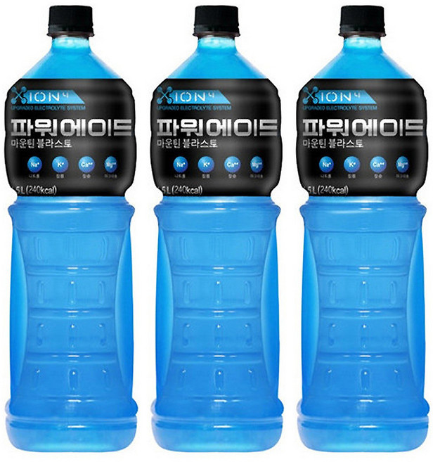 코카콜라 파워에이드 마운틴블라스트, 1.5L, 60개