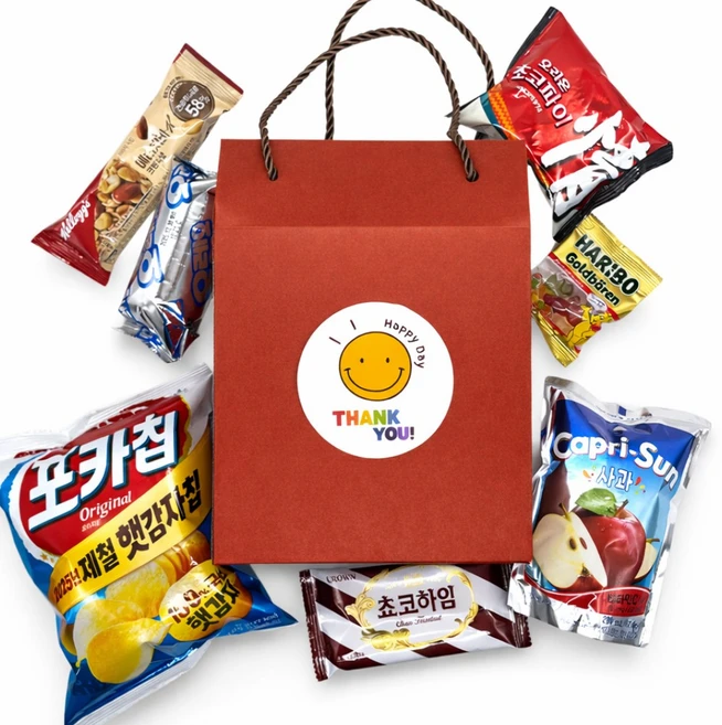 나빈스 프리미엄 음료간식세트, 1세트 - 쿠팡