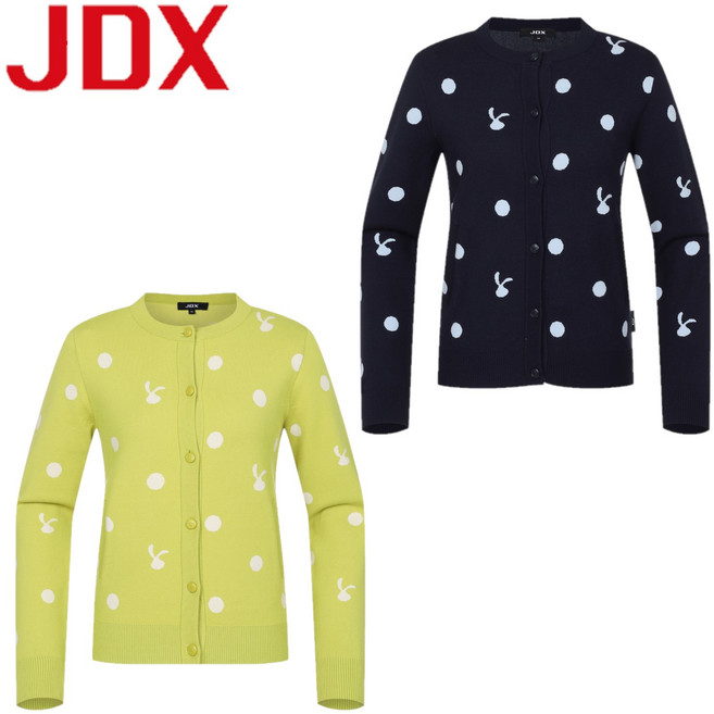 JDX 제이디엑스 25년 간절기 상품 세일!! 여성 전판 패턴 자카드 가디건 X2SCWQ5311