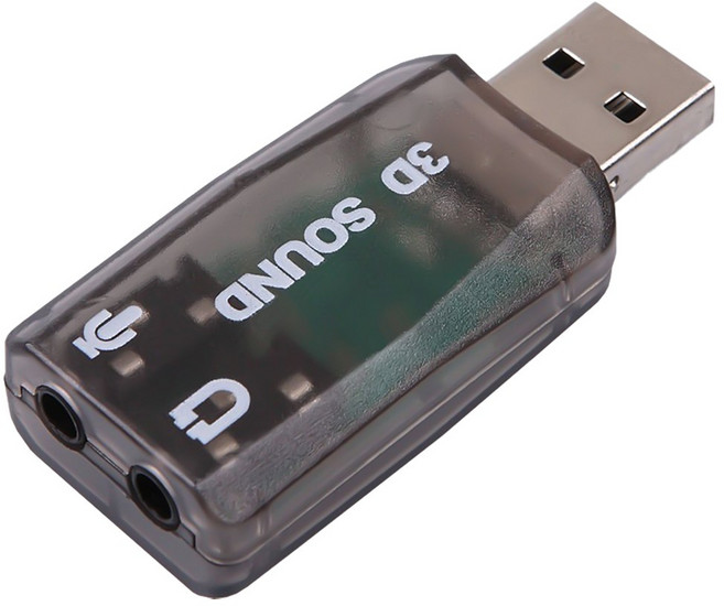5.1 채널 외장 USB 사운드카드 (젠더형) IN-U51GB