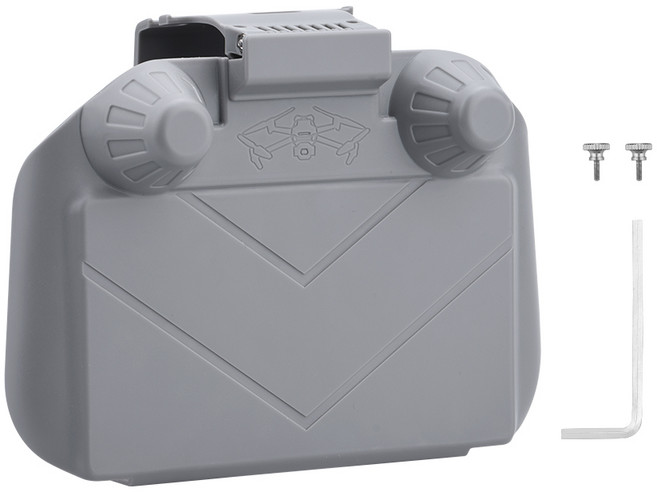 BRDRC DJI RC2 썬후드 스크린 보호 커버 Mavic 4 Pro/NEO/Flip/Mini 4 Pro/Air 3S 호환 드론 리모컨 햇빛 차단 가리개 반사 방지, 1개, 그레이