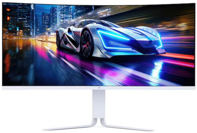 픽셀아트 PIXELART X3418W 화이트 Fast VA 커브드 WQHD 게이밍 180, 86cm