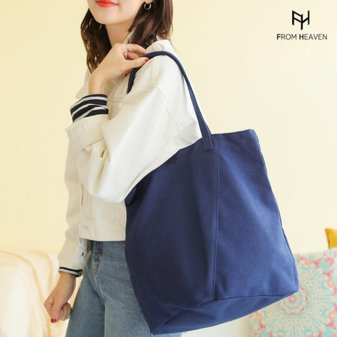 프롬헤븐 데일리 숄더 에코백 캔버스가방 지지