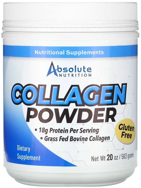 Absolute Nutrition 콜라겐 분말 563g(20oz) Nutrition (엡솔루트 뉴트리션), 1개 - 쿠팡