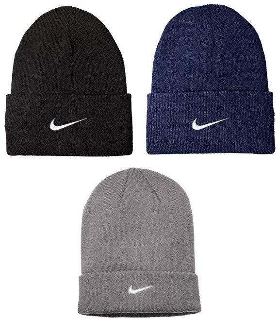 나이키 비니 모자 커프드 니트비니 겨울 방한 운동모자 스포츠 헬스