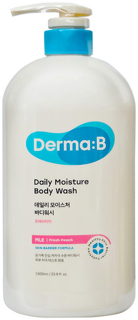더마비 데일리 모이스처 바디워시 프레쉬 피치향, 1L, 1개