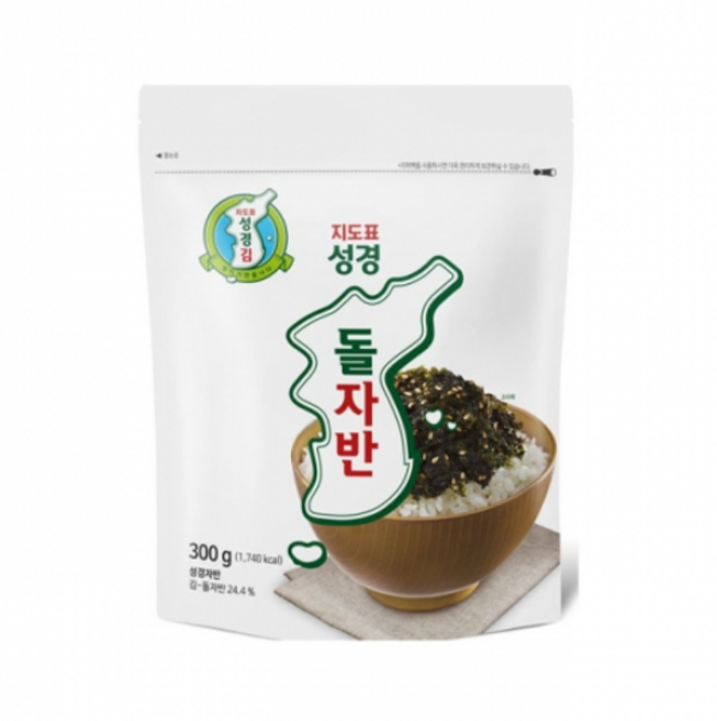 지도표 성경돌자반 성경김자반, 300g, 3개