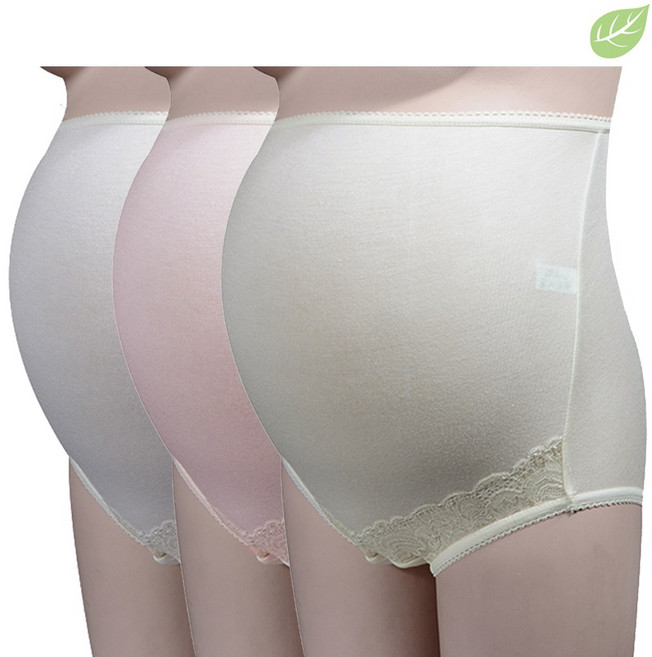 리베앙 국산 모달 빅사이즈 임산부 팬티 배덮는 여성 임부팬티 3세트