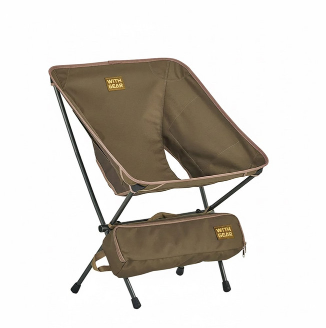 위드기어 체어 팟2 FCPD2 컴팩트 초경량 캠핑 의자 국내 제작 (국산) 접이식 예쁜 경량 캠핑체어 캠핑용품 의자침대, 올리브, 1개