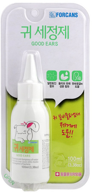 포켄스 포비스 귀 세정제, 100ml, 1개