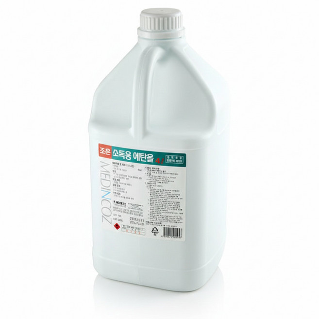 조은 소독용에탄올 4L 국산/의약외품/소독약/살균소독, 1개