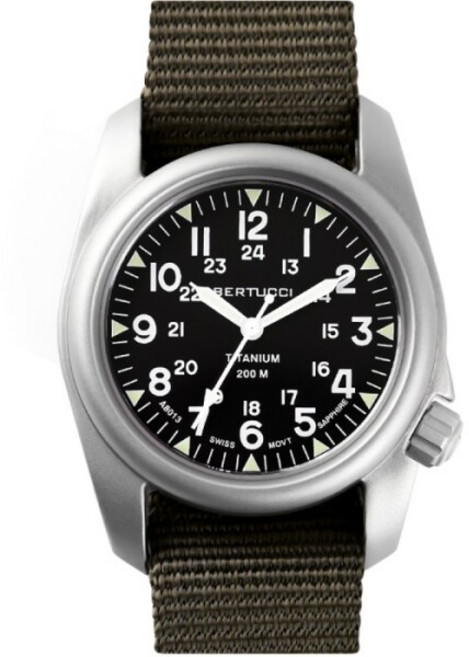 [베르투치(공식)] 베르투치 A-2T 빈티지 티타늄 필드워치 12075