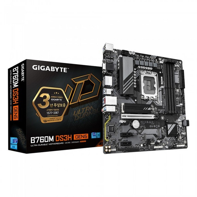 GIGABYTE B760M DS3H GEN5 제이씨현