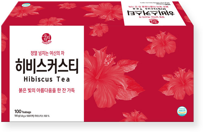 우리차 송원식품 히비스커스 티, 1.8g, 100개입, 1개