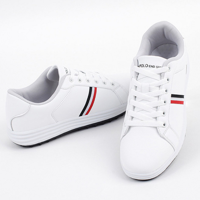 준디자인 남녀공용 데일리 골프화 심플 패션 클래식 스니커즈 골프 라운딩 인도어 스크린 연습용 경량 신발 운동화 남성 여성 스파이크리스