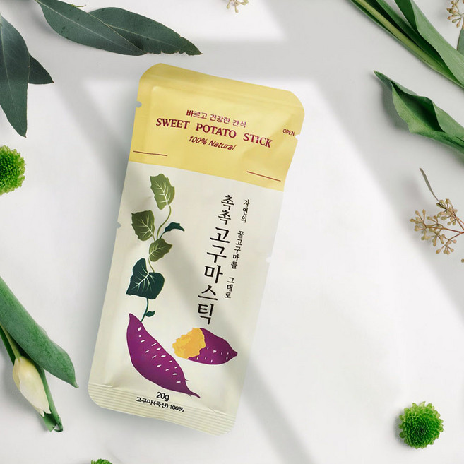 한울푸드 촉촉 고구마 스틱, 20g, 1개