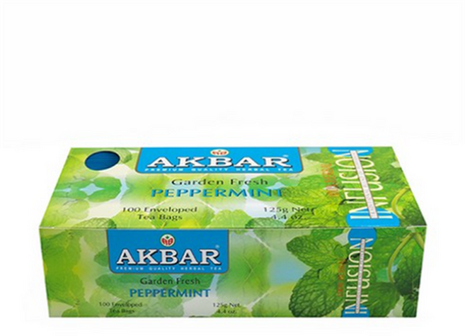 아크바 페퍼민트, 1.25g, 100개입, 2개