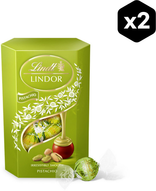 린트 초콜릿 피스타치오 2개입 200g 린도볼 발렌타인데이, 2개