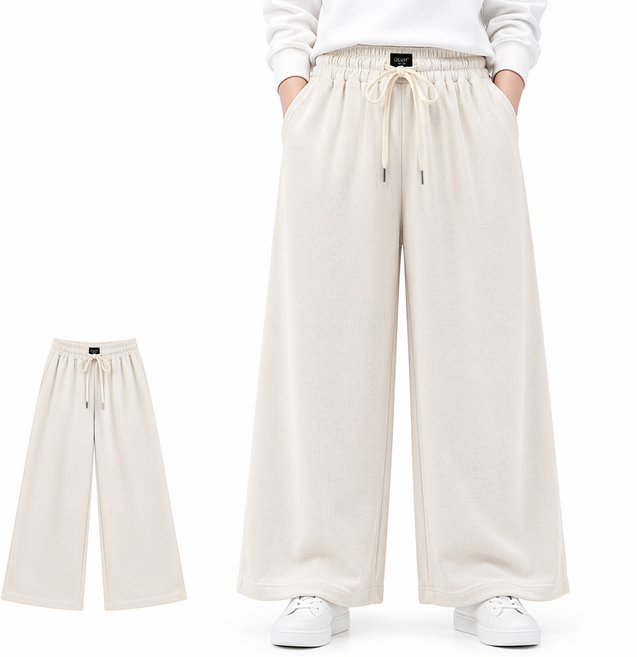 아동 바지 키즈 남아 여아 가을 겨울 배기 반 긴 무지 기본 골덴 조거