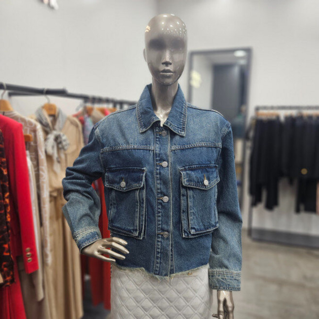 제시뉴욕 포켓데님자켓BDW5NLDJ5320_KG 2829400