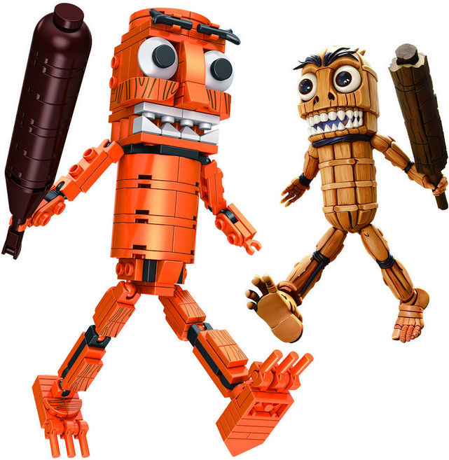 토브릭 이탈리안 브레인롯 대형 블럭 만들기 어린이 장난감 조카 생일 선물, B. 210pcs 퉁퉁퉁 사후르, 1개