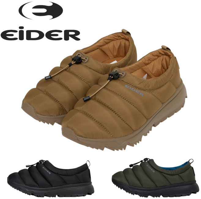 [백화점발송] 아이더 남녀공용 방한화 패딩신발 직장인 출퇴근용 동네마실 눈올때 비올때 캠핑 낚시 레저활동 미끄럼방지 보온성 높은 신발