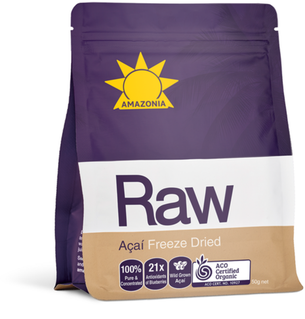 아마조니아 로우 아사이 동결건조 50g AMAZONIA, 1개