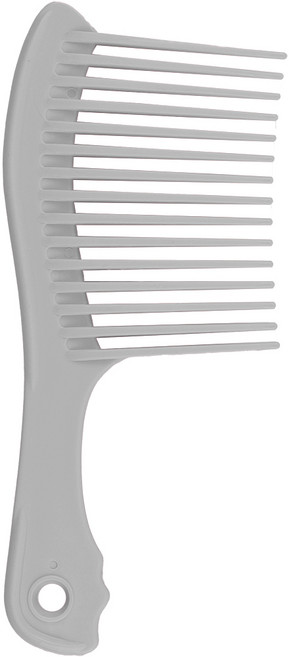 국산 뷰니나 도끼빗 (중) 헤어 브러시 머리빗 미용소품, 그레이, 1개