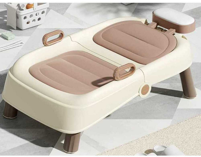 환자머리감기기 이동식 머리 침대 샴프대 어르신, 그레이(발판), 1개